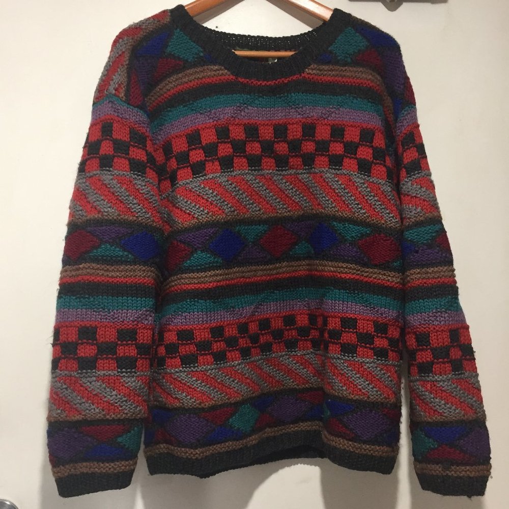 VINTAGE BOSTON TRADERS WOOL SWEATERS SIZE L